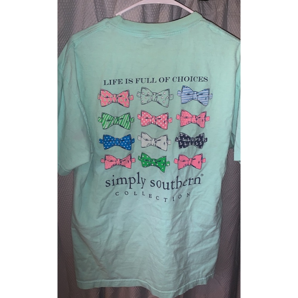 Simply Southern bow tee ✨